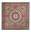 Tappeto Persero - Tabriz - Reale quadrato  - 253 x 251 cm - marrone chiaro