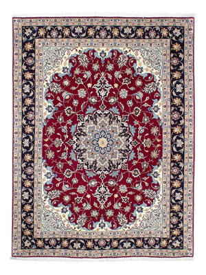Tappeto Persero - Tabriz - Reale - 207 x 155 cm - rosso scuro