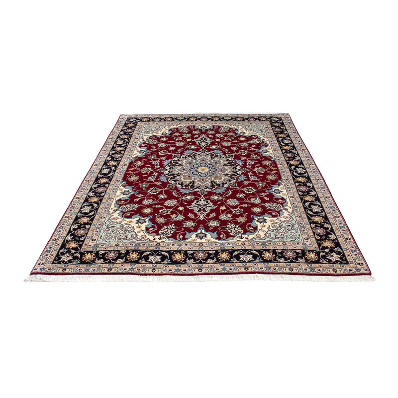 Tappeto Persero - Tabriz - Reale - 207 x 155 cm - rosso scuro