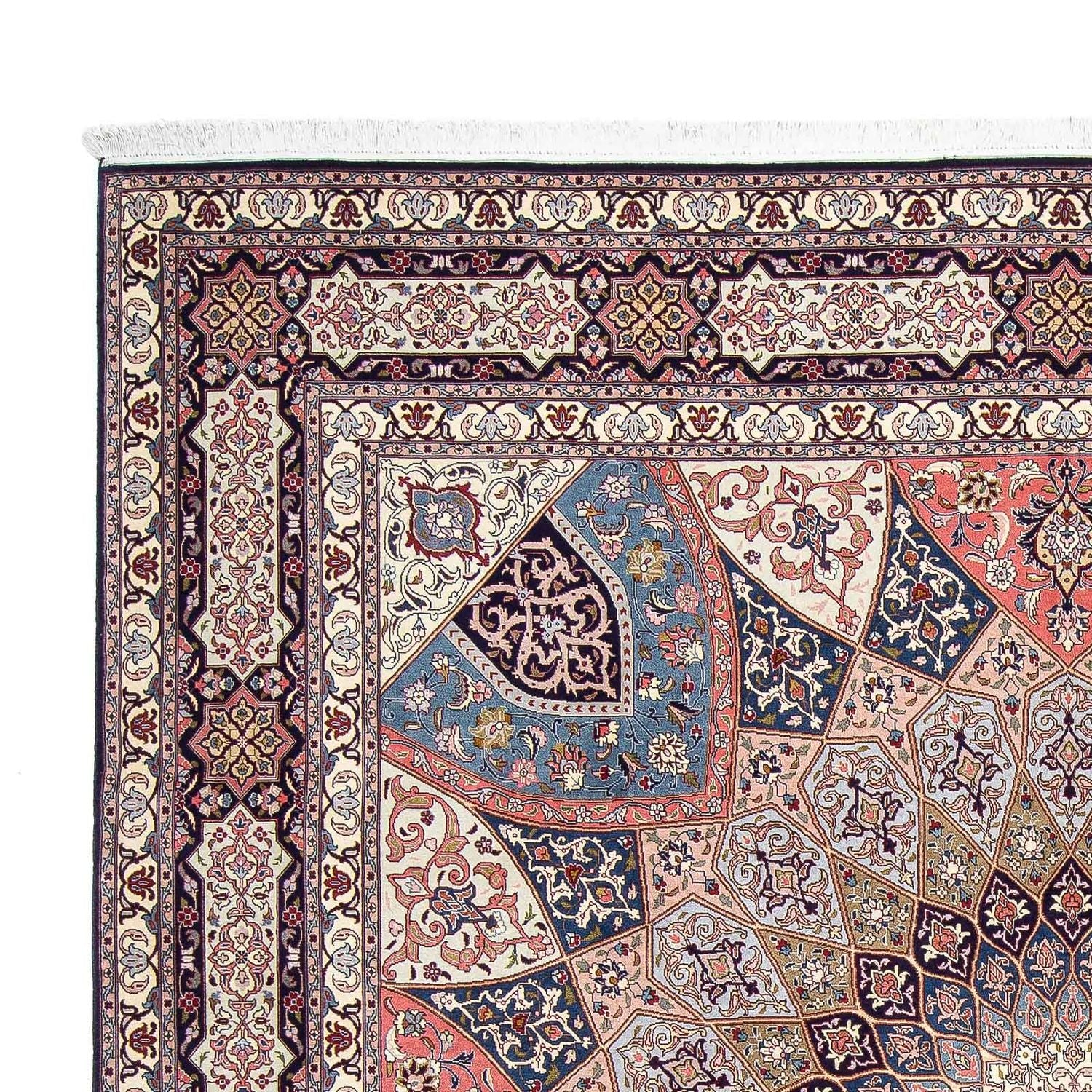 Tappeto Persero - Tabriz - Reale quadrato  - 257 x 255 cm - marrone chiaro