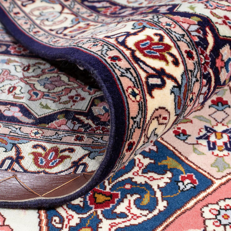 Tappeto Persero - Tabriz - Reale quadrato  - 257 x 255 cm - marrone chiaro