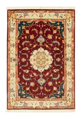 Tappeto Persero - Tabriz - Reale - 150 x 101 cm - rosso