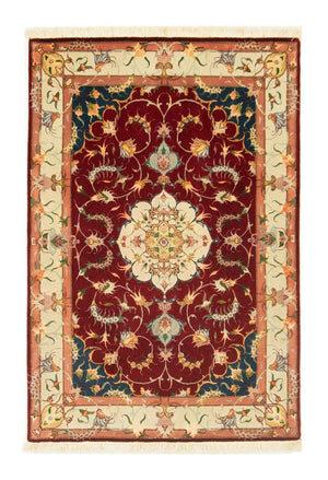 Tappeto Persero - Tabriz - Reale - 150 x 101 cm - rosso