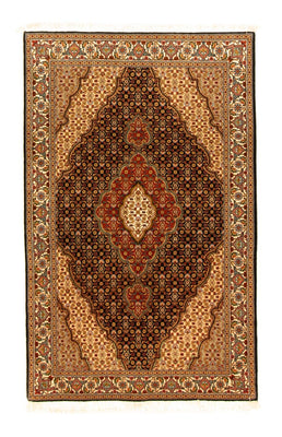 Tappeto Persero - Tabriz - Reale - 155 x 100 cm - blu scuro