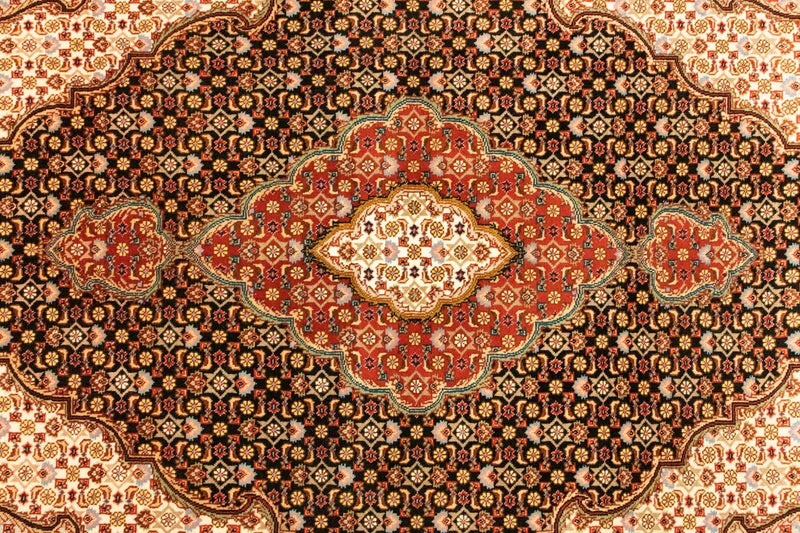Tappeto Persero - Tabriz - Reale - 155 x 100 cm - blu scuro