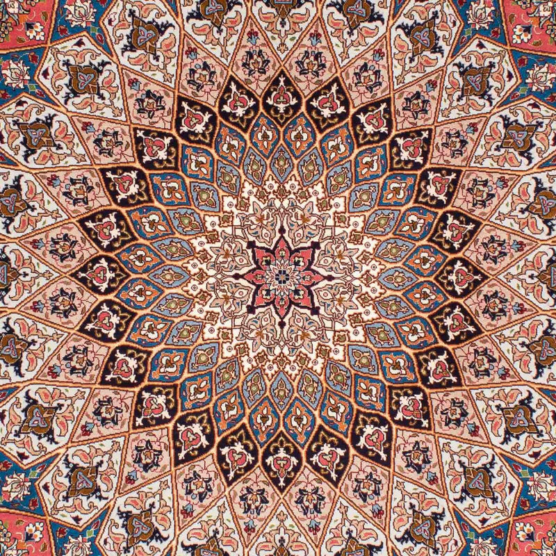 Tappeto Persero - Tabriz - Reale - 252 x 167 cm - marrone chiaro