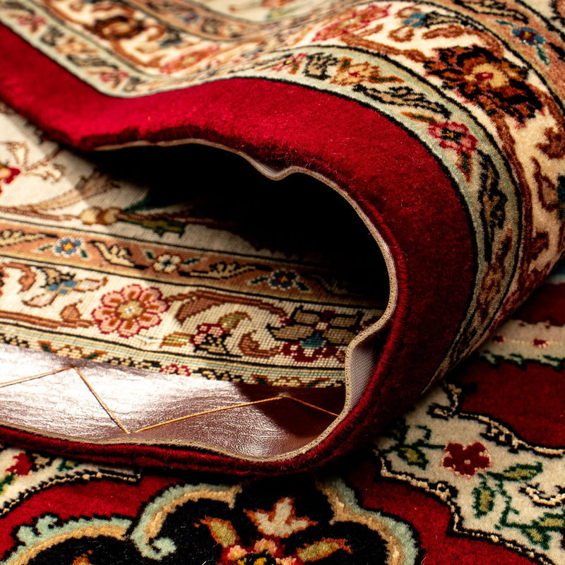 Tappeto Persero - Tabriz - Reale - 348 x 252 cm - rosso scuro