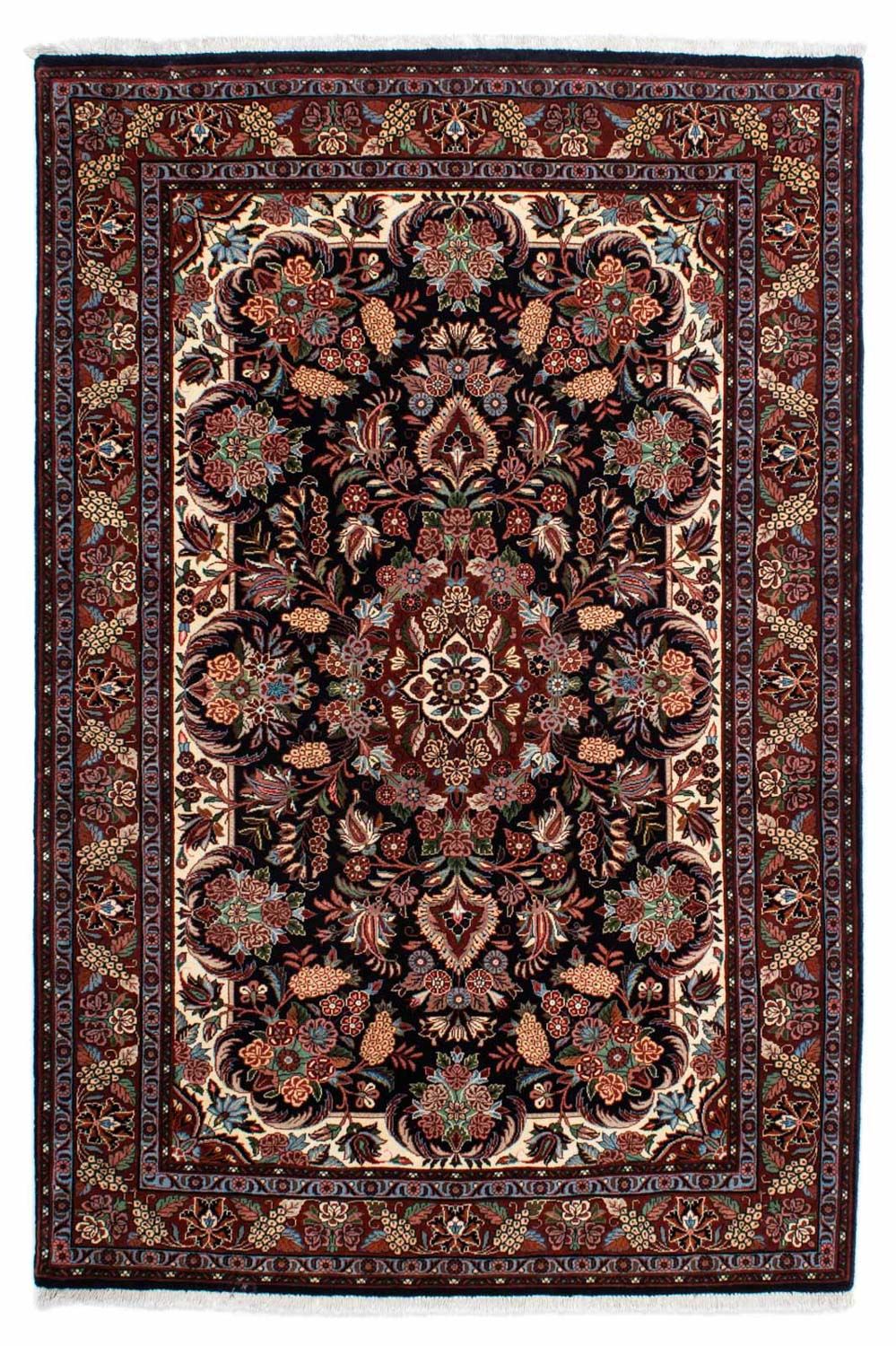 Tappeto Persero - Bidjar - 210 x 133 cm - blu scuro