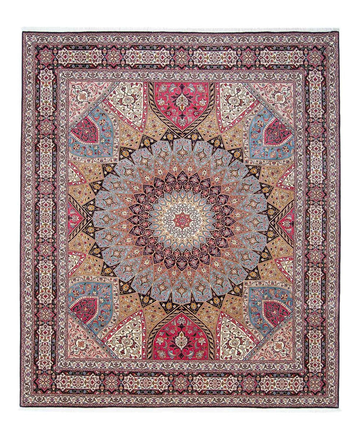 Tappeto Persero - Tabriz - Reale - 304 x 255 cm - multicolore