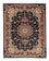 Tappeto Persero - Tabriz - Reale - 200 x 155 cm - blu scuro