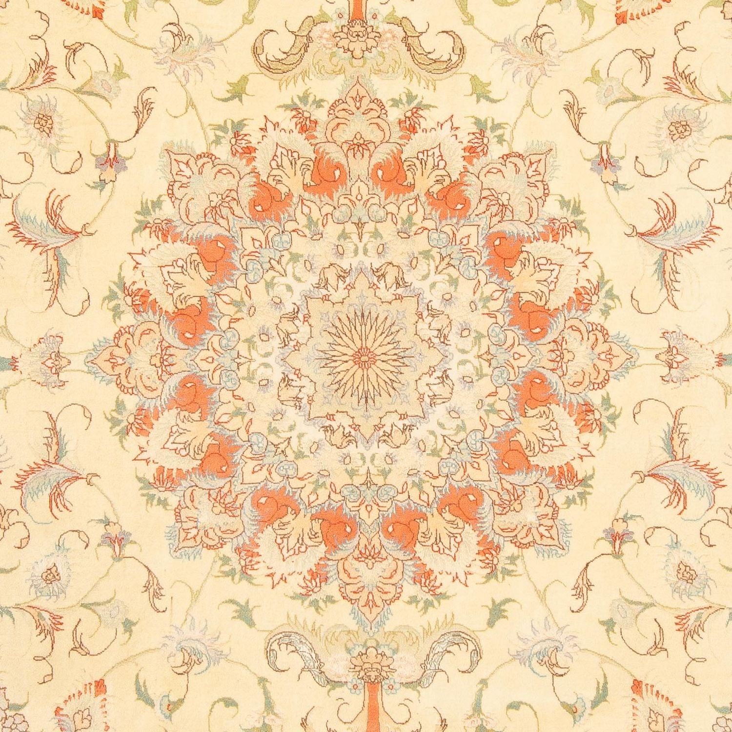 Tappeto Persero - Tabriz - Reale - 300 x 202 cm - beige