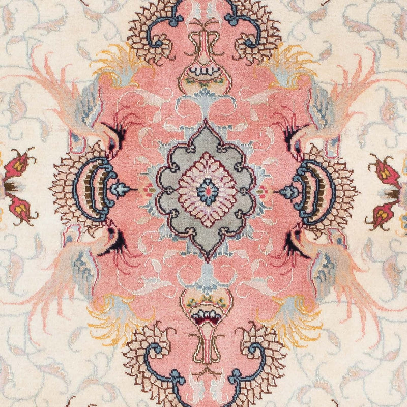 Tappeto corsia Tappeto Persero - Tabriz - Reale - 203 x 80 cm - beige
