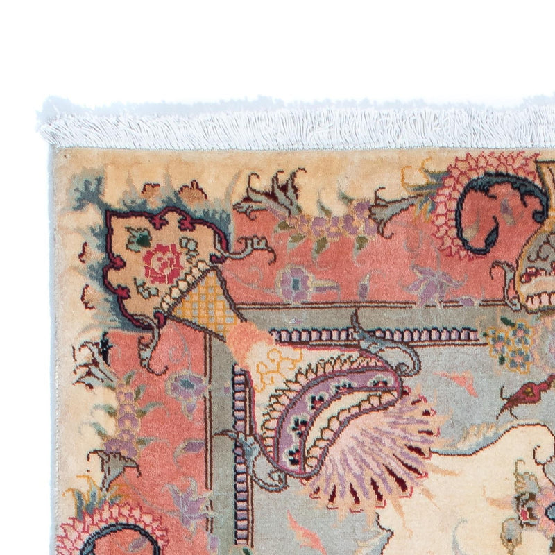 Tappeto corsia Tappeto Persero - Tabriz - Reale - 203 x 80 cm - beige