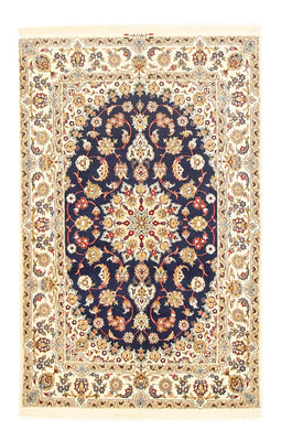 Tappeto Persero - Isfahan - Premio - 171 x 108 cm - blu scuro