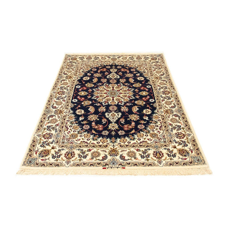 Tappeto Persero - Isfahan - Premio - 171 x 108 cm - blu scuro