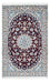Tappeto Persero - Nain - Reale - 182 x 110 cm - rosso scuro