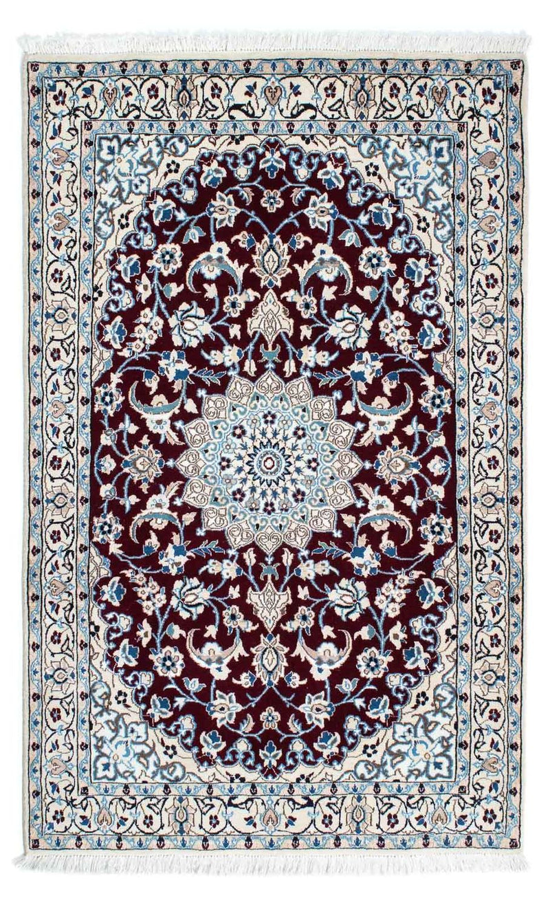 Tappeto Persero - Nain - Reale - 182 x 110 cm - rosso scuro