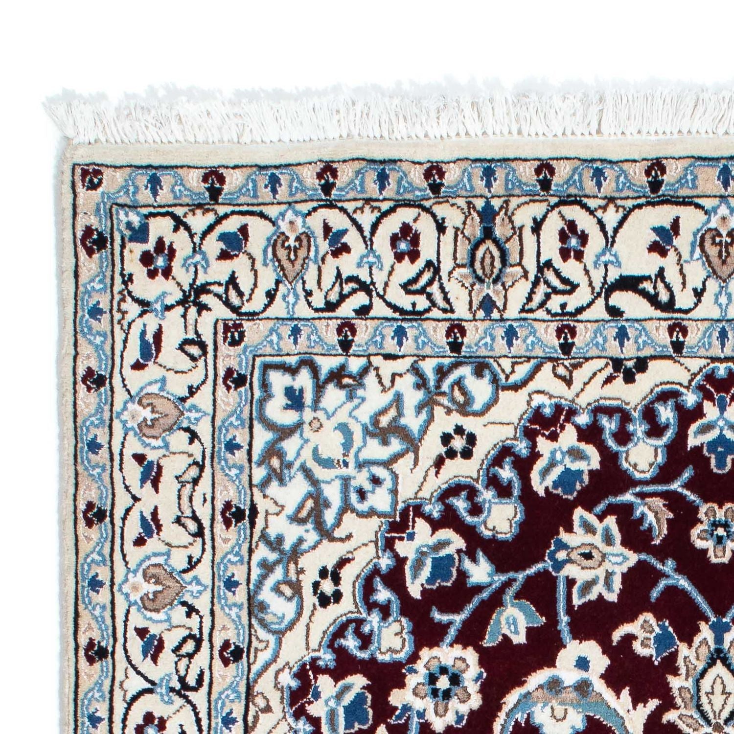 Tappeto Persero - Nain - Reale - 182 x 110 cm - rosso scuro