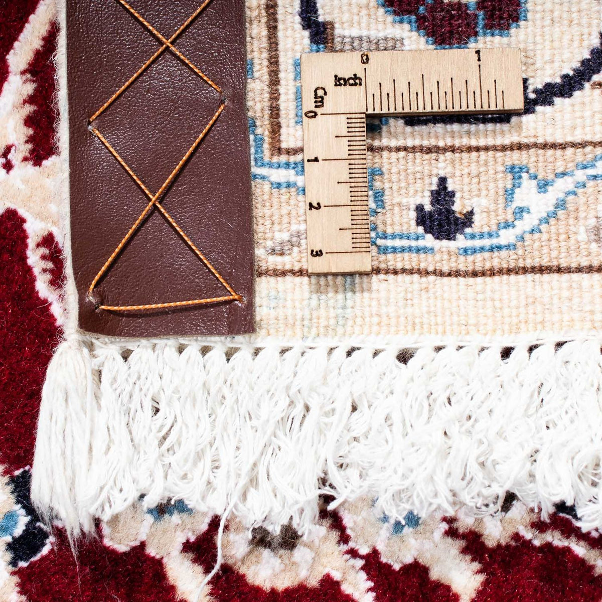 Tappeto Persero - Nain - Reale - 163 x 115 cm - rosso scuro