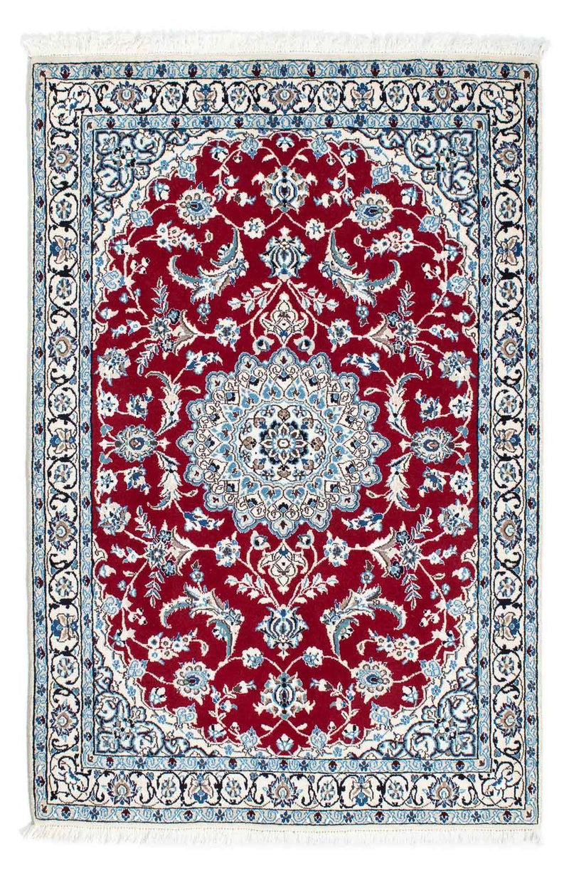 Tappeto Persero - Nain - Reale - 169 x 113 cm - rosso scuro