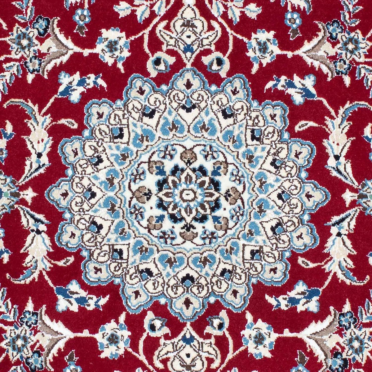 Tappeto Persero - Nain - Reale - 169 x 113 cm - rosso scuro