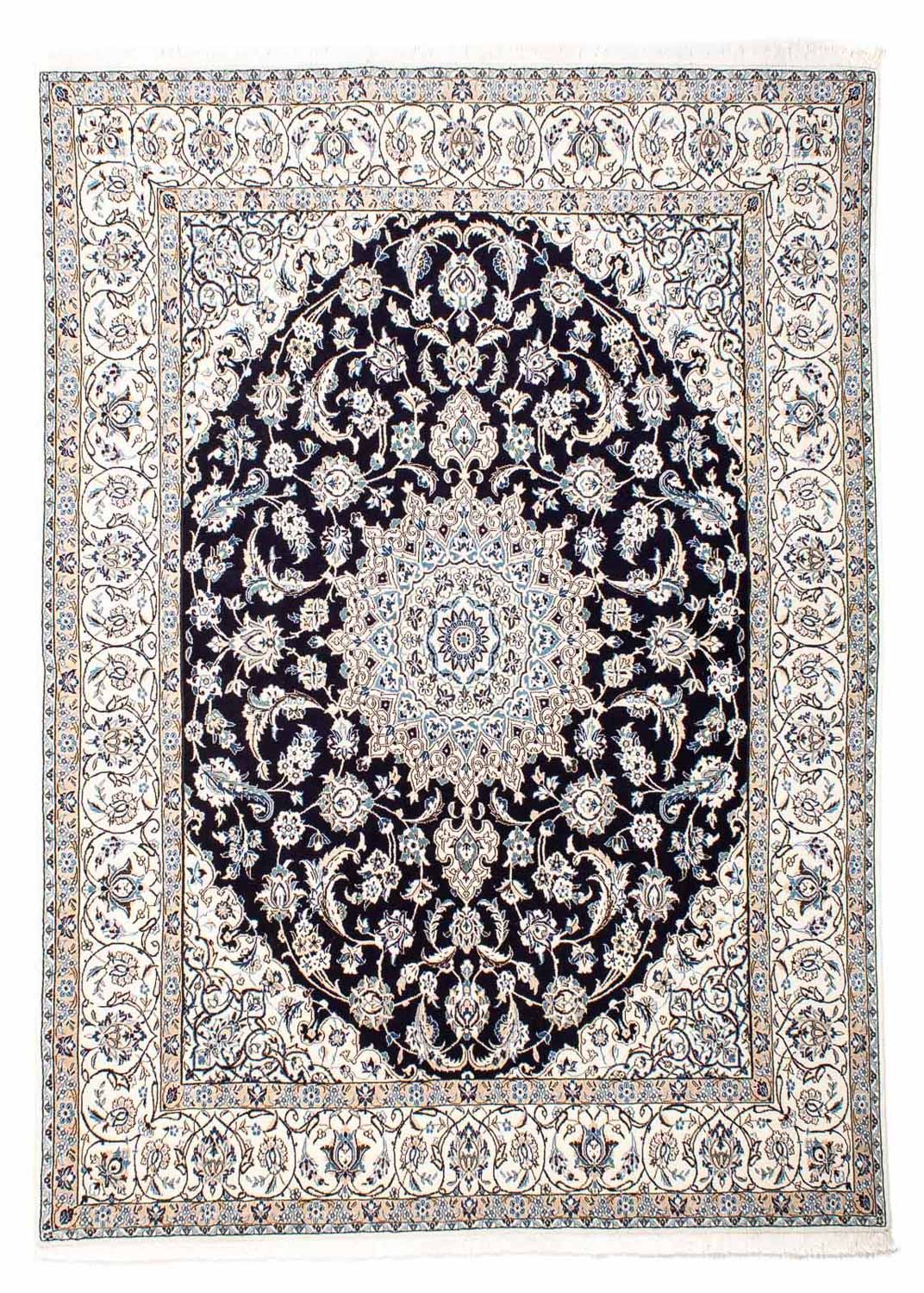 Tappeto Persero - Nain - Reale - 251 x 200 cm - blu scuro