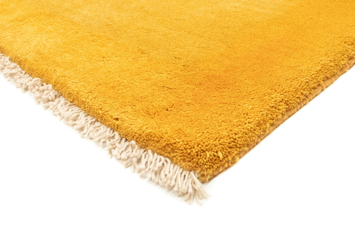 Tappeto Gabbeh - Persero quadrato  - 208 x 178 cm - oro