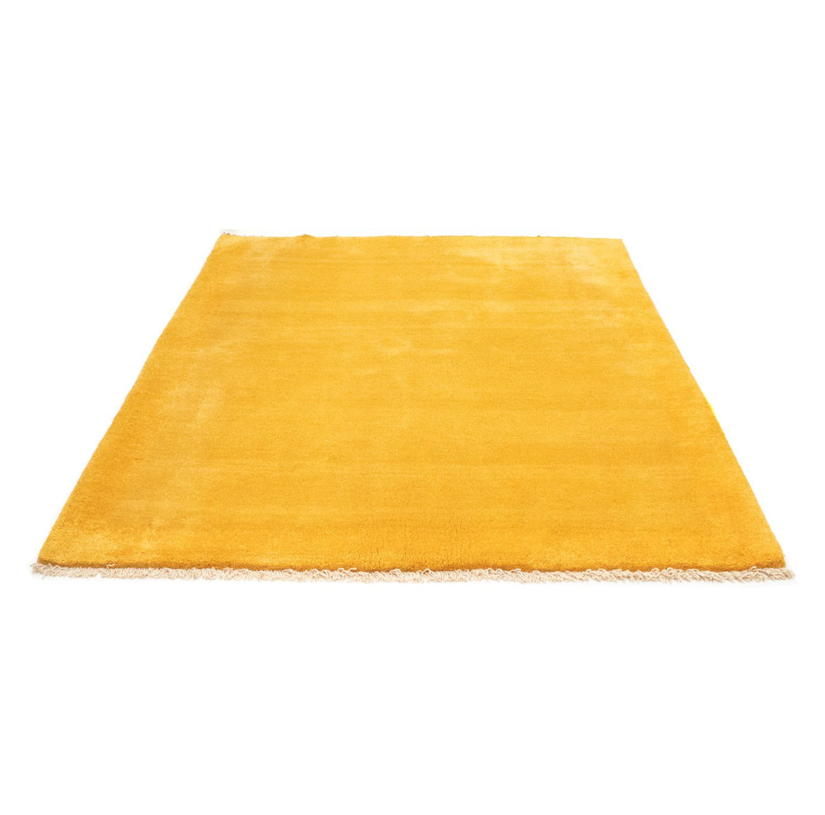 Tappeto Gabbeh - Persero quadrato  - 208 x 178 cm - oro