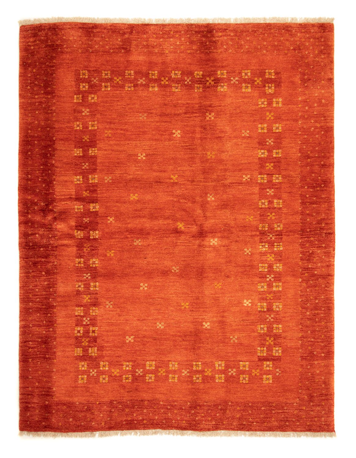 Tappeto Gabbeh - Persero - 226 x 177 cm - rosso