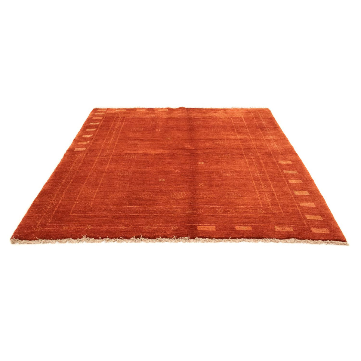 Tappeto Gabbeh - Persero - 226 x 177 cm - rosso
