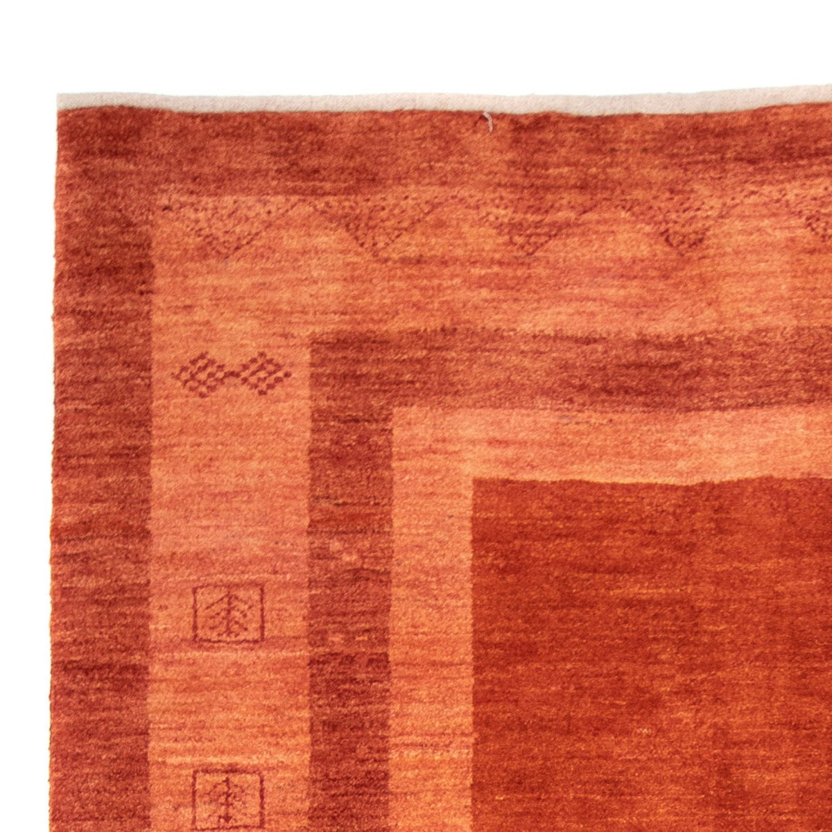 Tappeto Gabbeh - Persero - 242 x 170 cm - rosso scuro