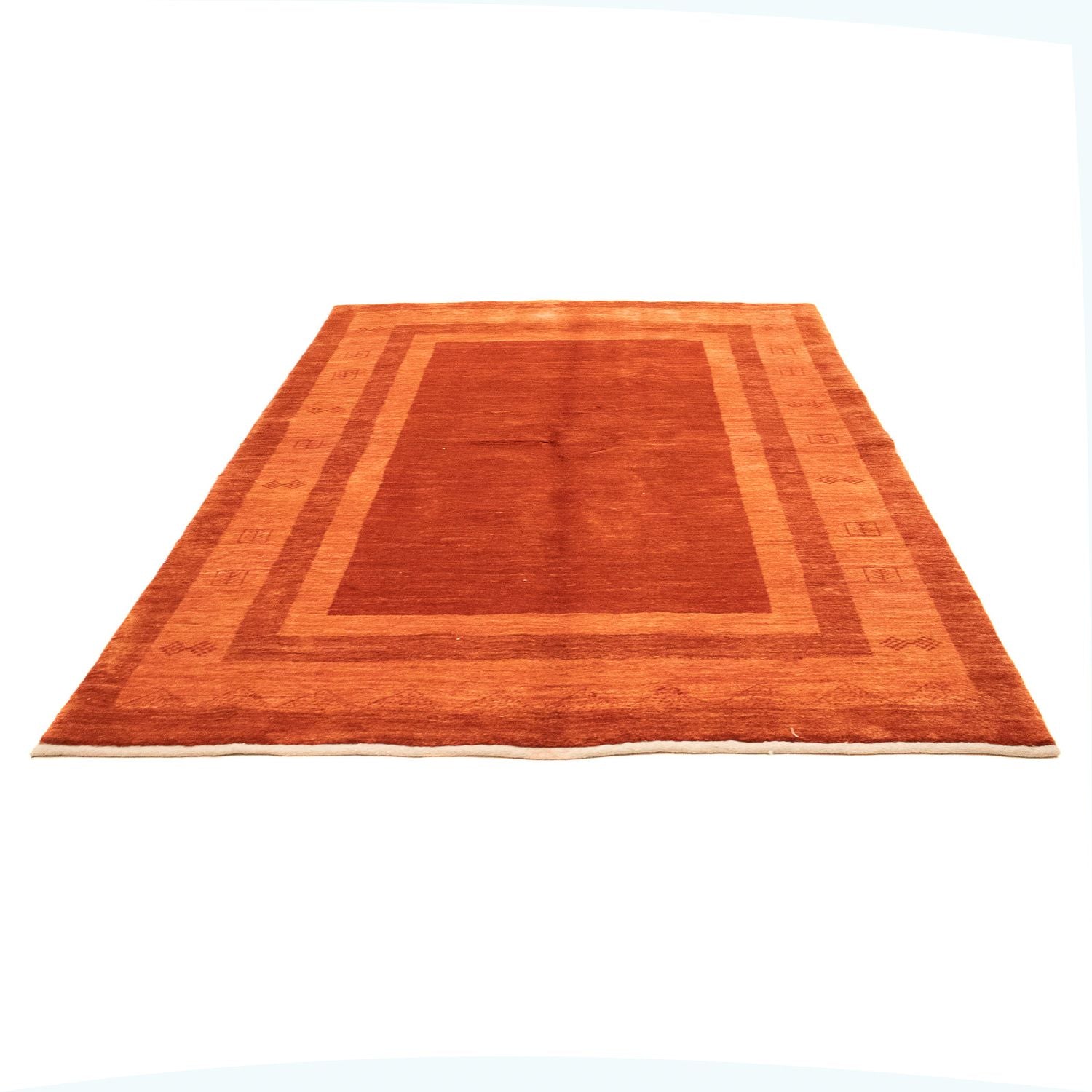 Tappeto Gabbeh - Persero - 242 x 170 cm - rosso scuro