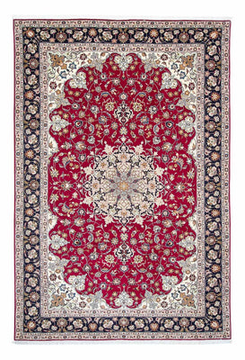 Tappeto Persero - Tabriz - Reale - 300 x 203 cm - rosso scuro