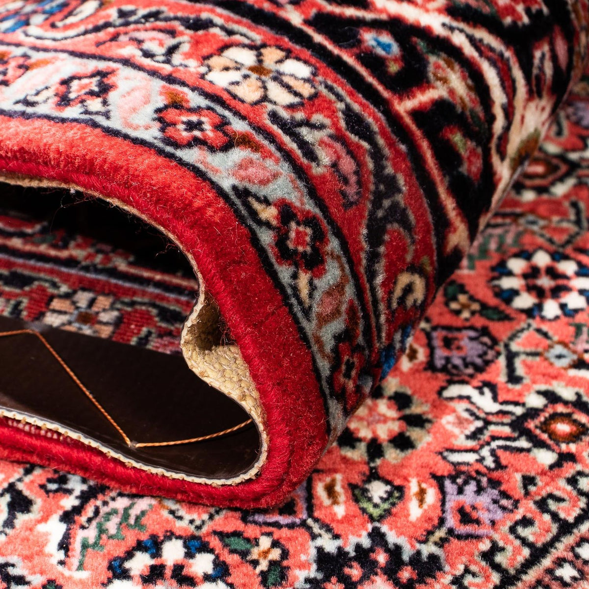 Tappeto Persero - Bidjar - 236 x 169 cm - rosso scuro