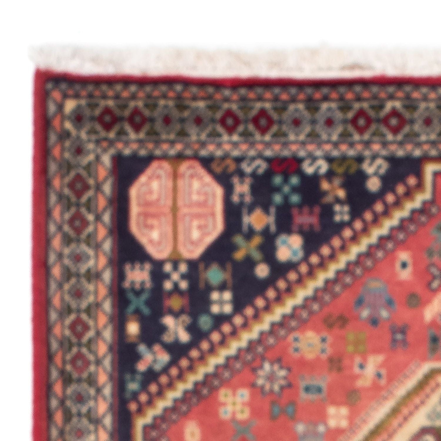 Tappeto Persero - Nomade - 123 x 78 cm - rosso chiaro