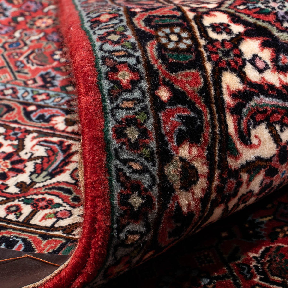 Tappeto Persero - Bidjar - 243 x 173 cm - rosso scuro