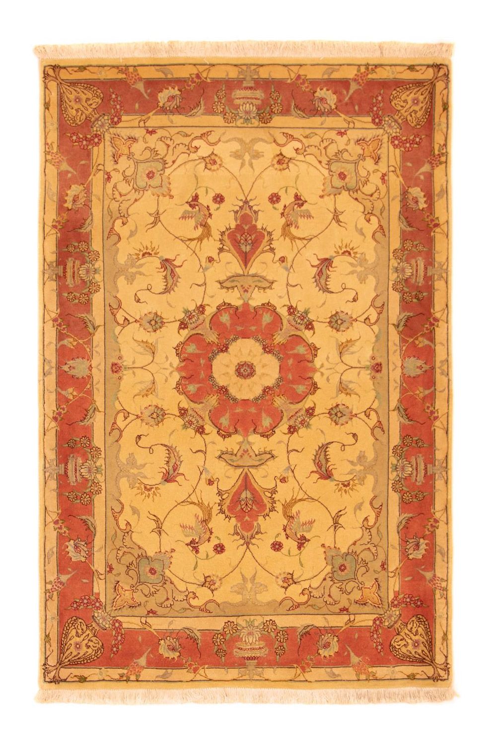 Tappeto Persero - Tabriz - Reale - 155 x 100 cm - beige