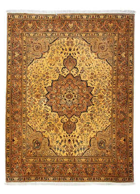 Tappeto Persero - Tabriz - 205 x 154 cm - marrone