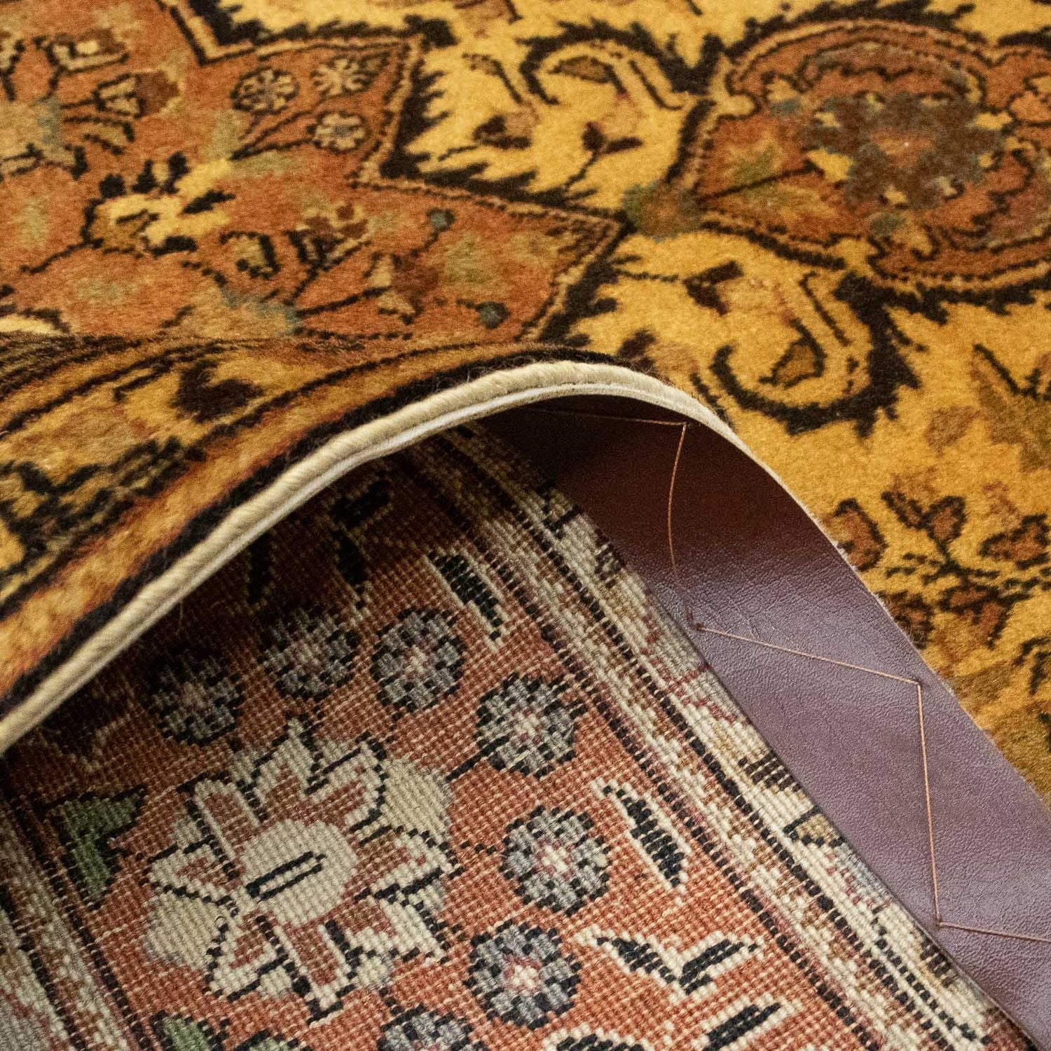 Tappeto Persero - Tabriz - 205 x 154 cm - marrone