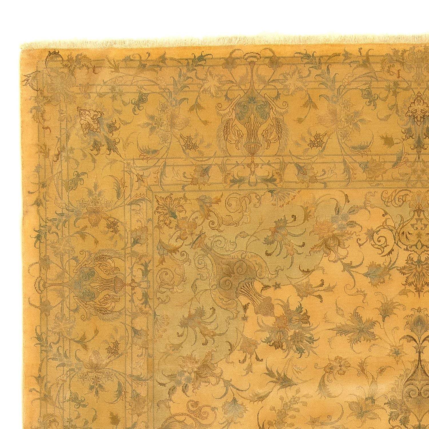 Tappeto Persero - Tabriz - Reale - 352 x 251 cm - marrone chiaro