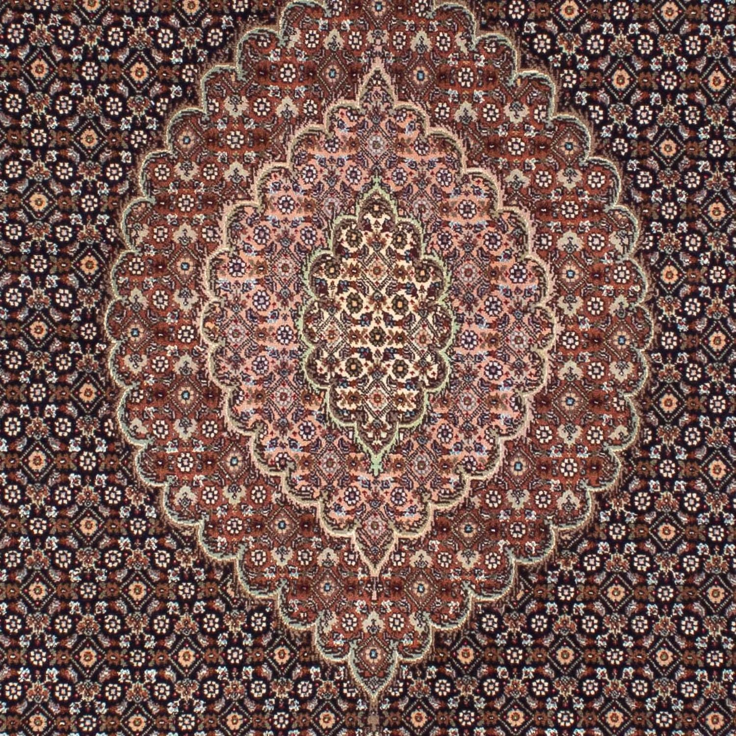 Tappeto Persero - Tabriz - 205 x 150 cm - marrone chiaro