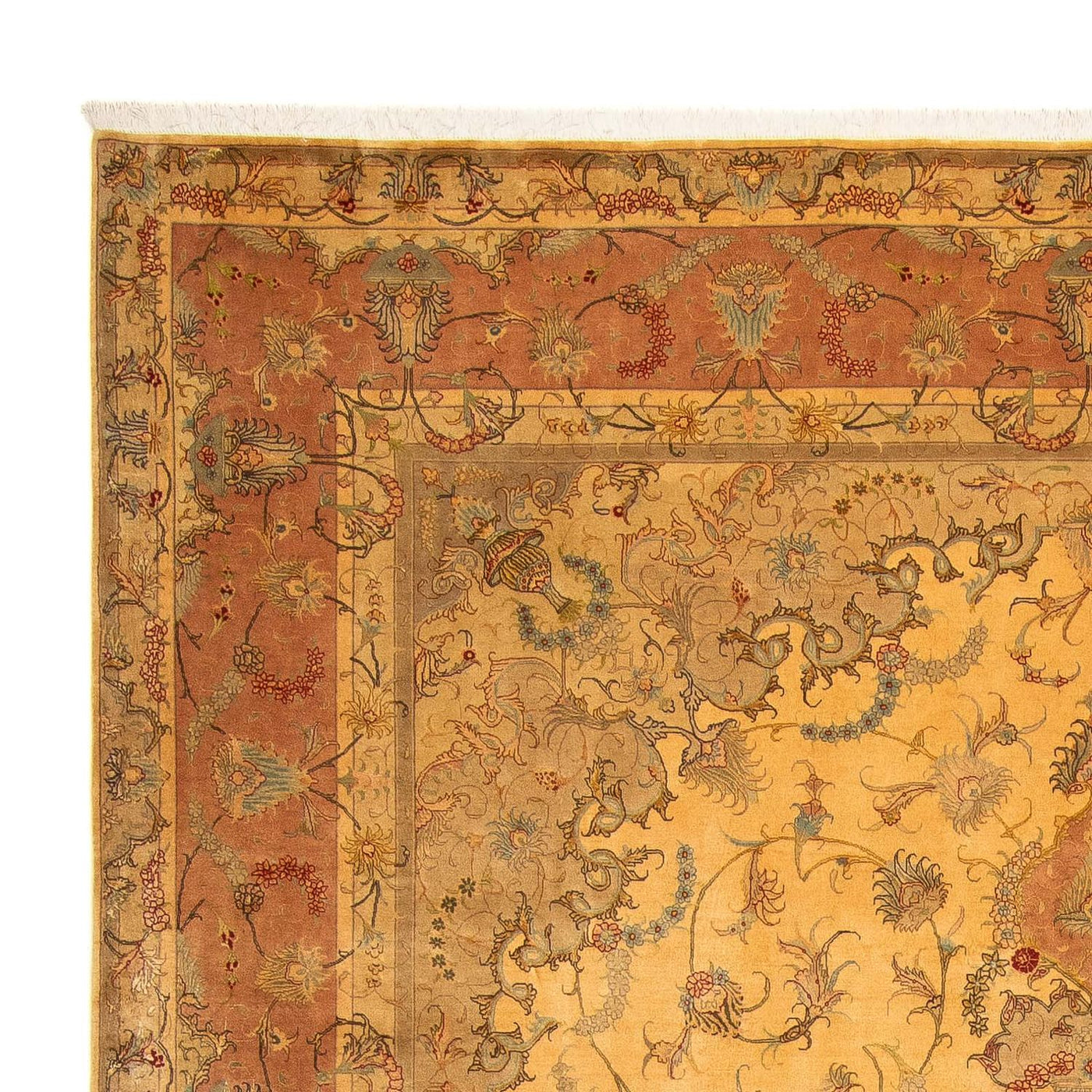 Tabriz - 50 Raj Tappeto 398x306cm - Tappeto persiano