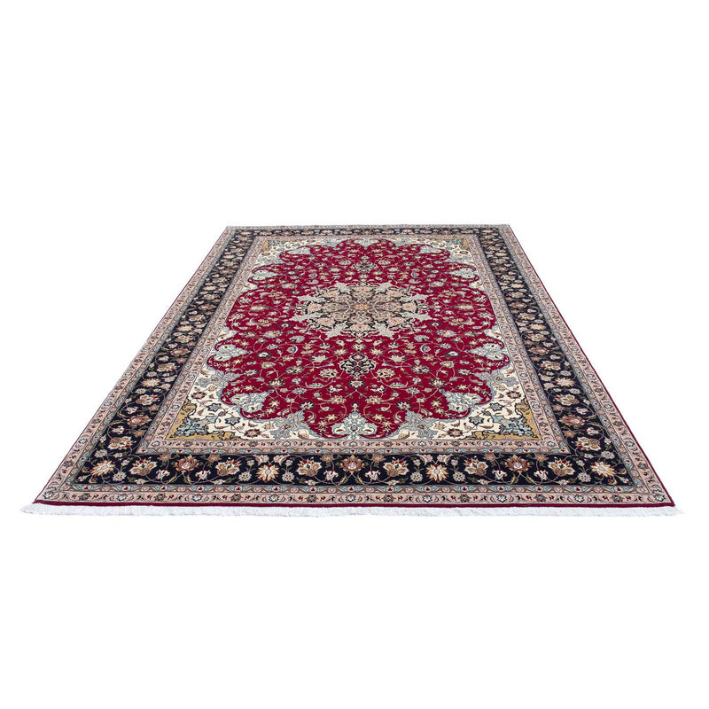 Tappeto Persero - Tabriz - Reale - 307 x 204 cm - rosso scuro