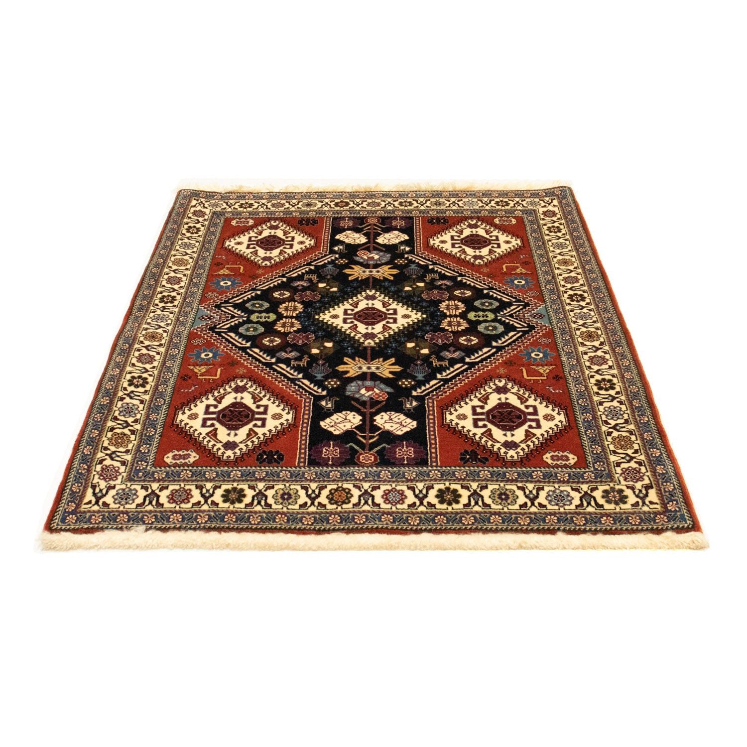 Tappeto Persero - Nomade - 154 x 107 cm - blu scuro