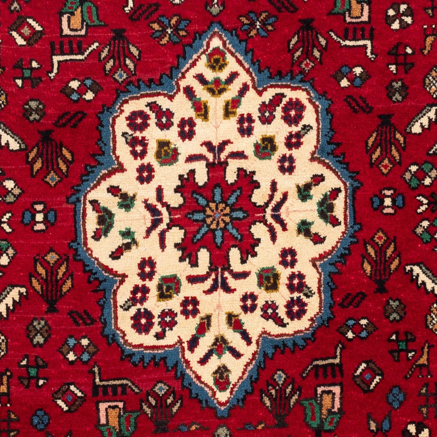 Tappeto Persero - Nomade - 148 x 102 cm - rosso scuro