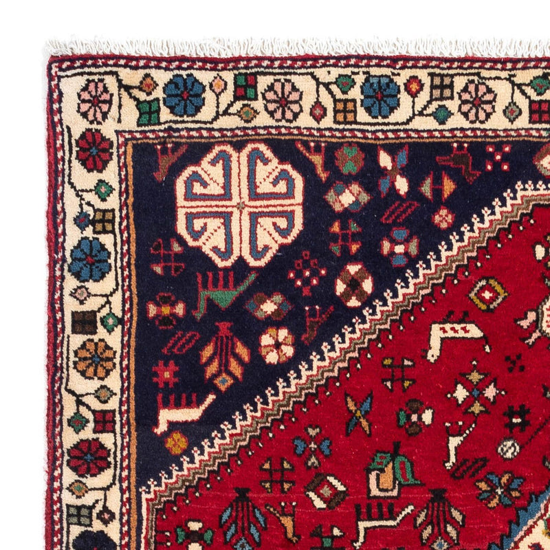 Tappeto Persero - Nomade - 148 x 102 cm - rosso scuro