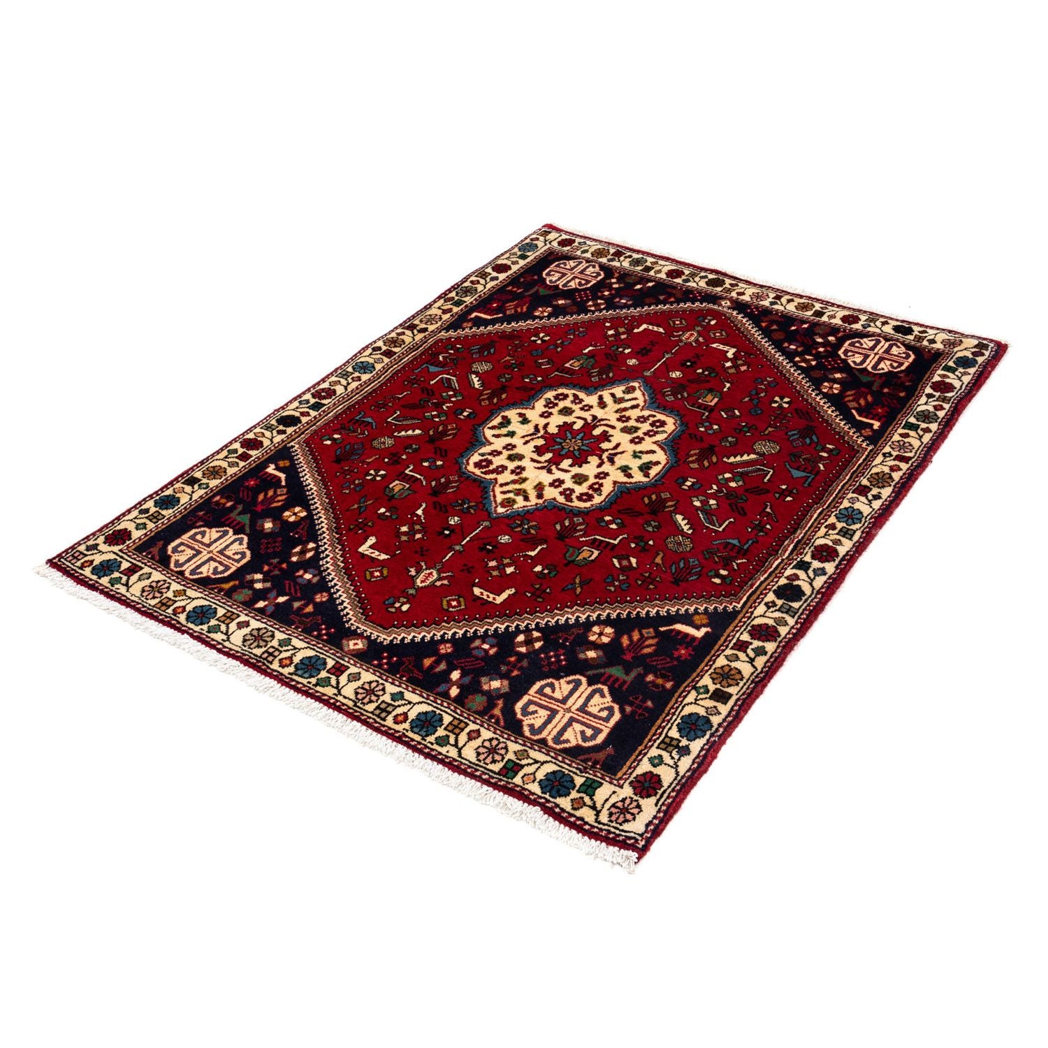 Tappeto Persero - Nomade - 148 x 102 cm - rosso scuro