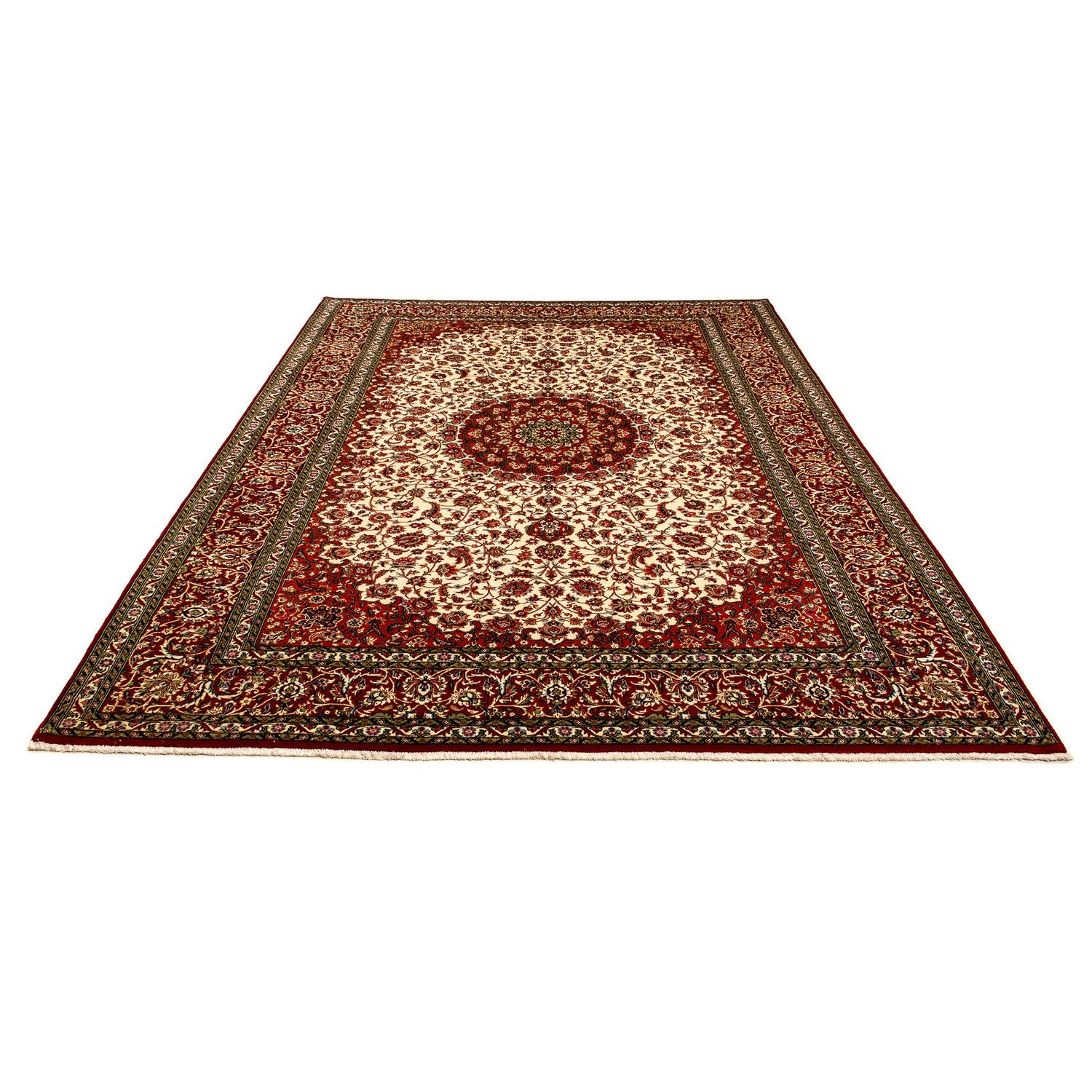 Tappeto Persero - Ghom - 358 x 244 cm - rosso scuro