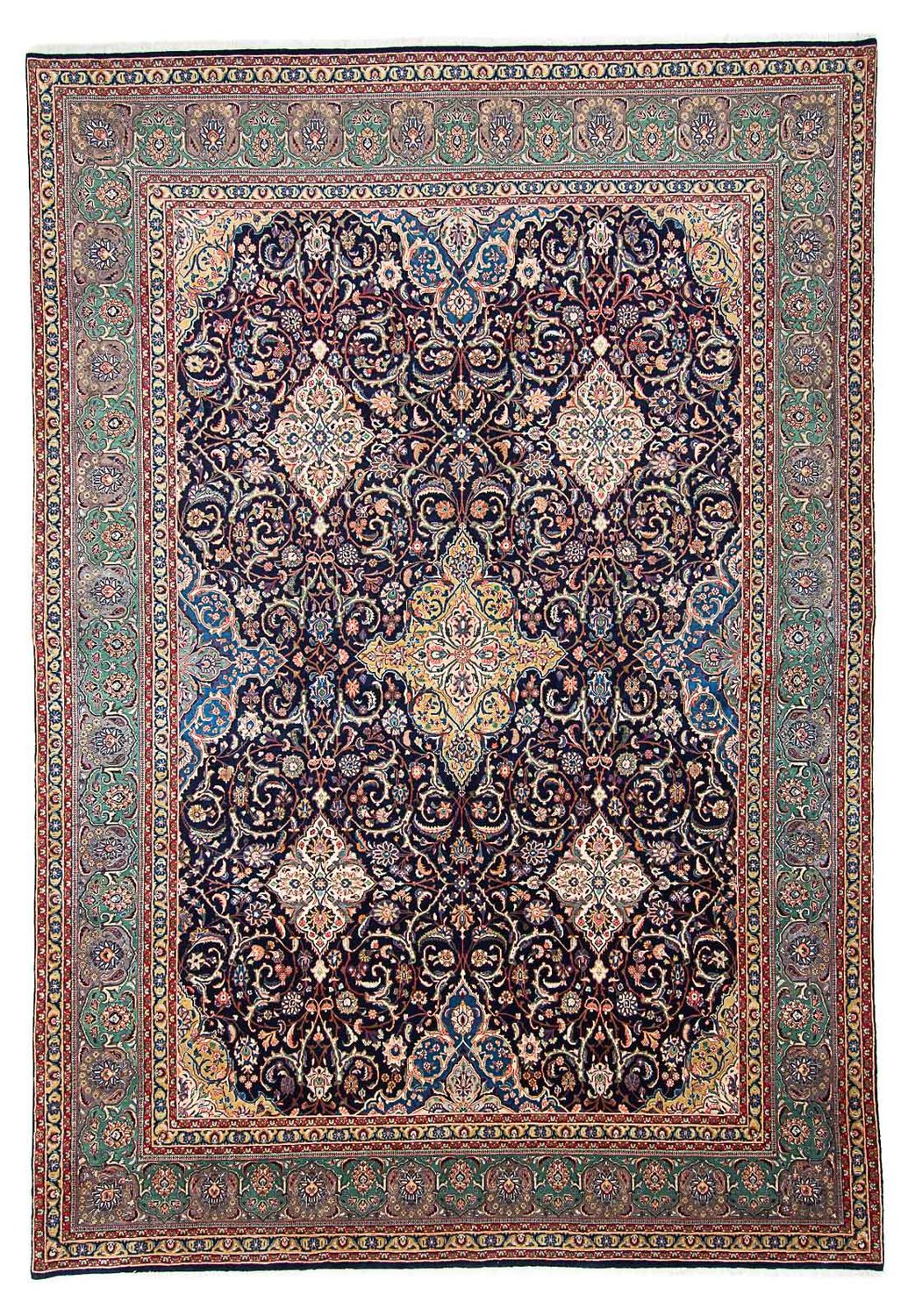 Tappeto Persero - Classico - 438 x 305 cm - blu scuro