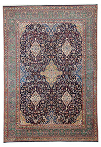 Tappeto Persero - Classico - 438 x 305 cm - blu scuro